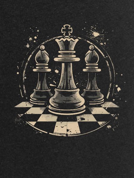 Chess Pieces Drawing
