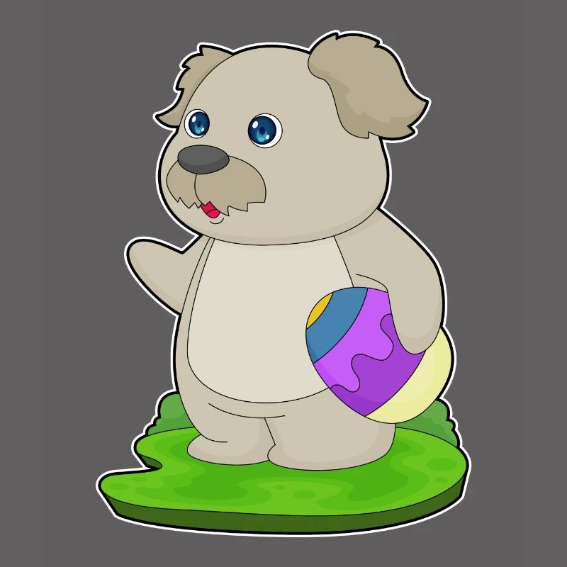 Dog Easter Easter Egg