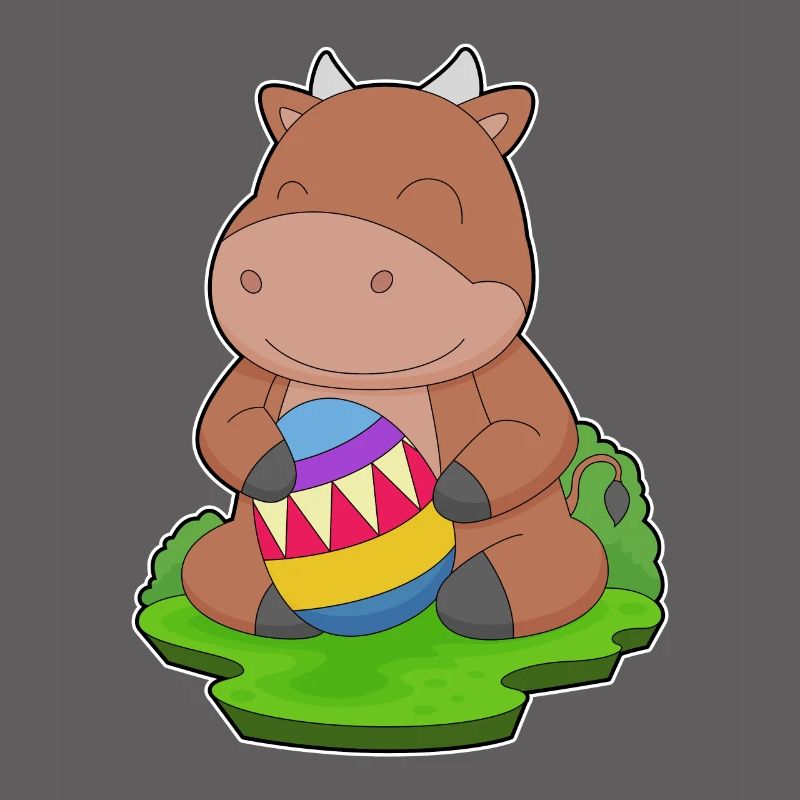 Taurus Easter Easter Egg