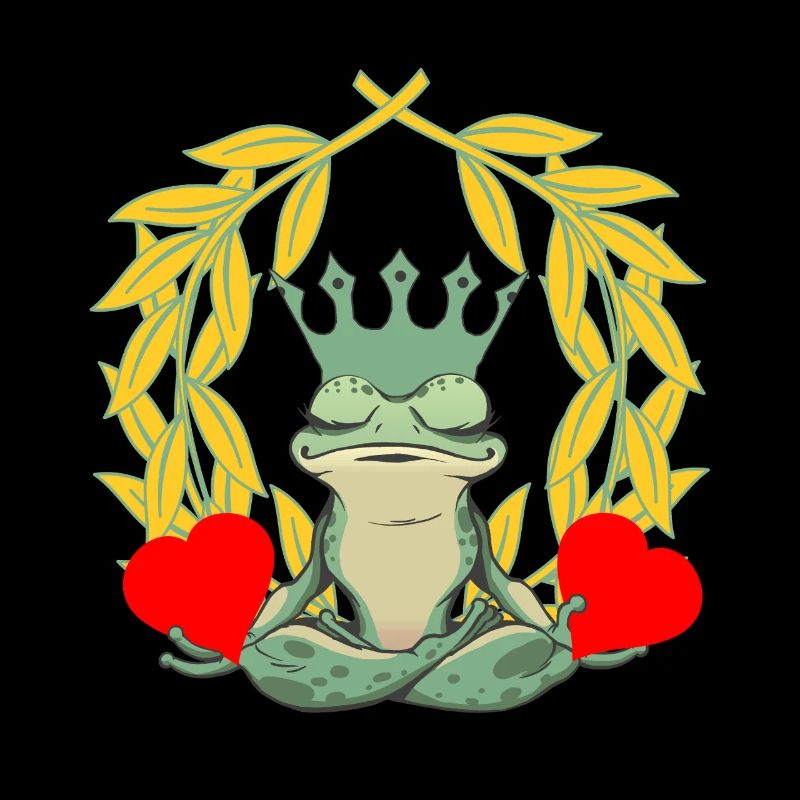 Frosch Herz Valentin Valentinstag Liebe