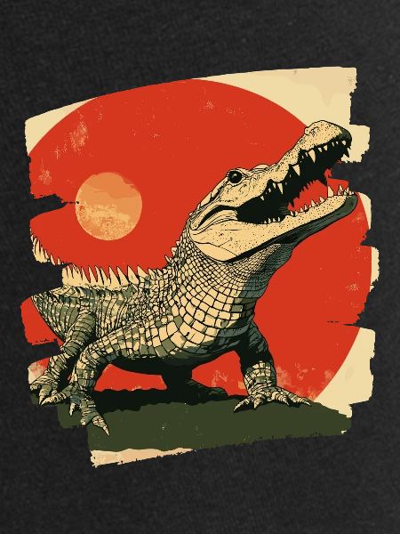 Crocodile Retro