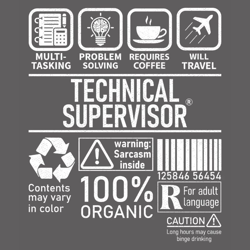 Technical Supervisor multi tasking problem solving