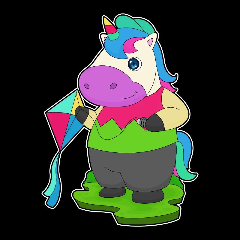 Unicorn Kite Flying Kite