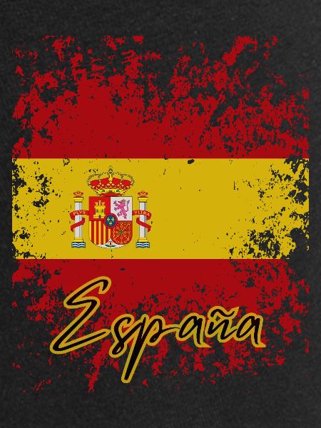 Fierté espagnole, drapeau de l’Espagne