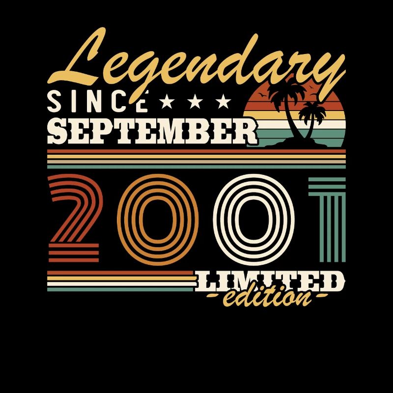 September 2001 Vintage Retro Geburtstagsgeschenk