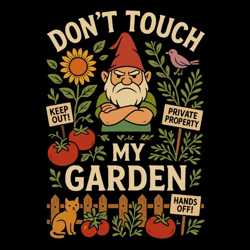 Ne touche pas à mon jardin