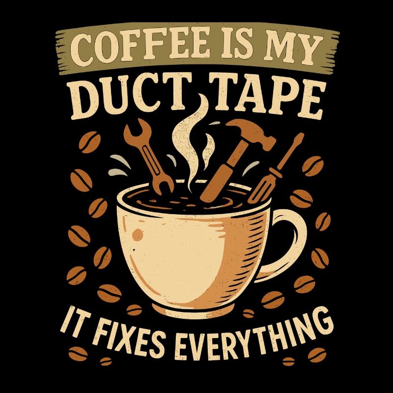 Coffee is my tape that fixes everything