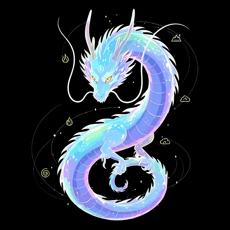 Dragon d’Éther Mystique | Tisserand d’âmes