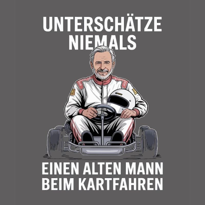 Never underestimate an old man karting