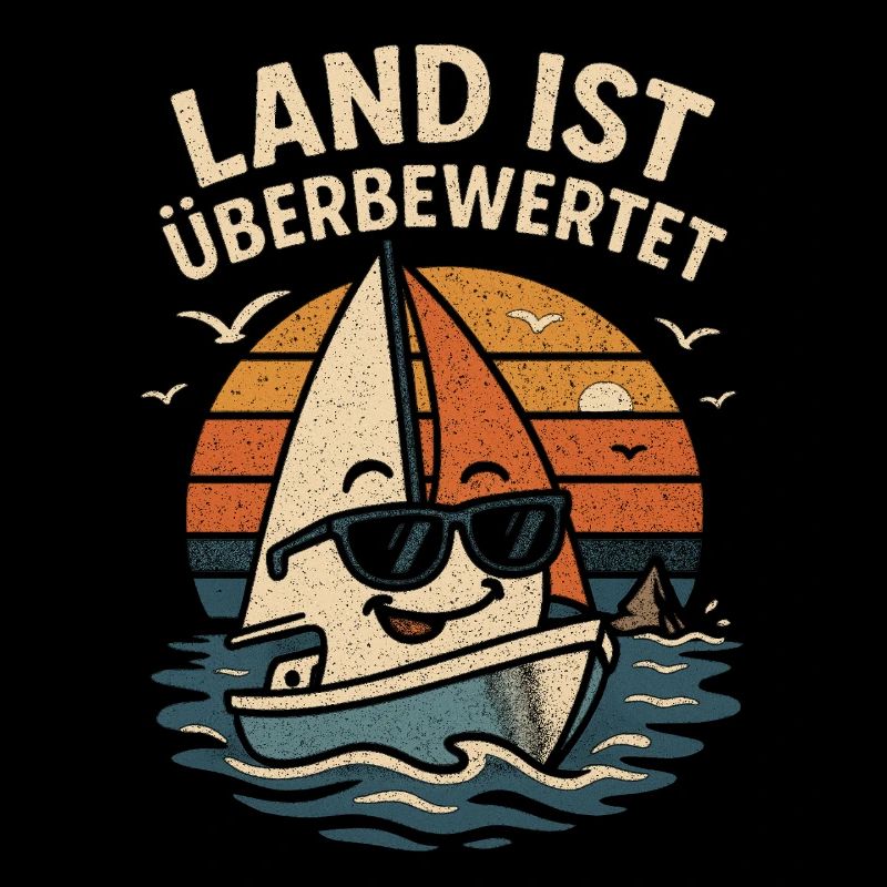 Überbewertetes Land Surfboot