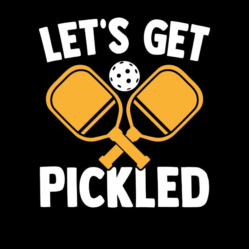 Lustiger Pickleball Spruch Let's Get Pickled