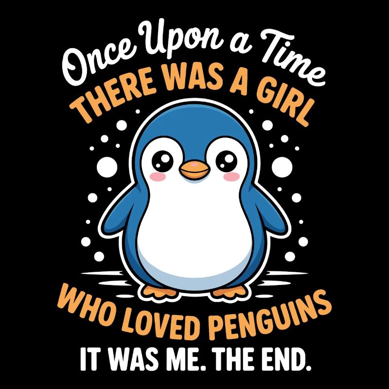 Pinguin süßer Spruch