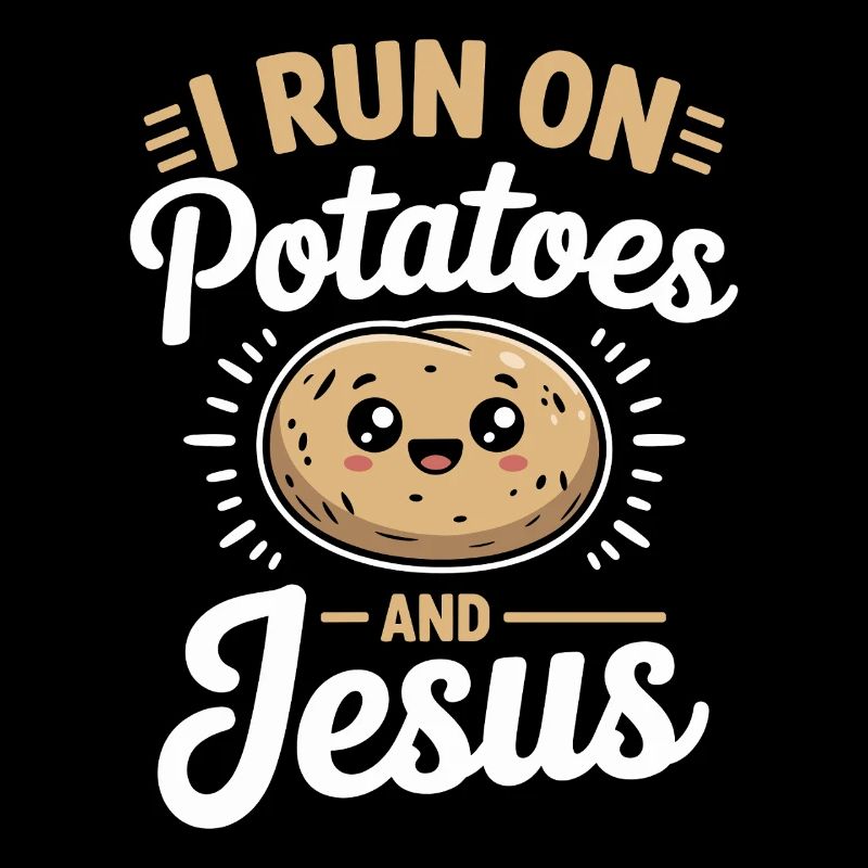 I Run On Potatoes And Jesus