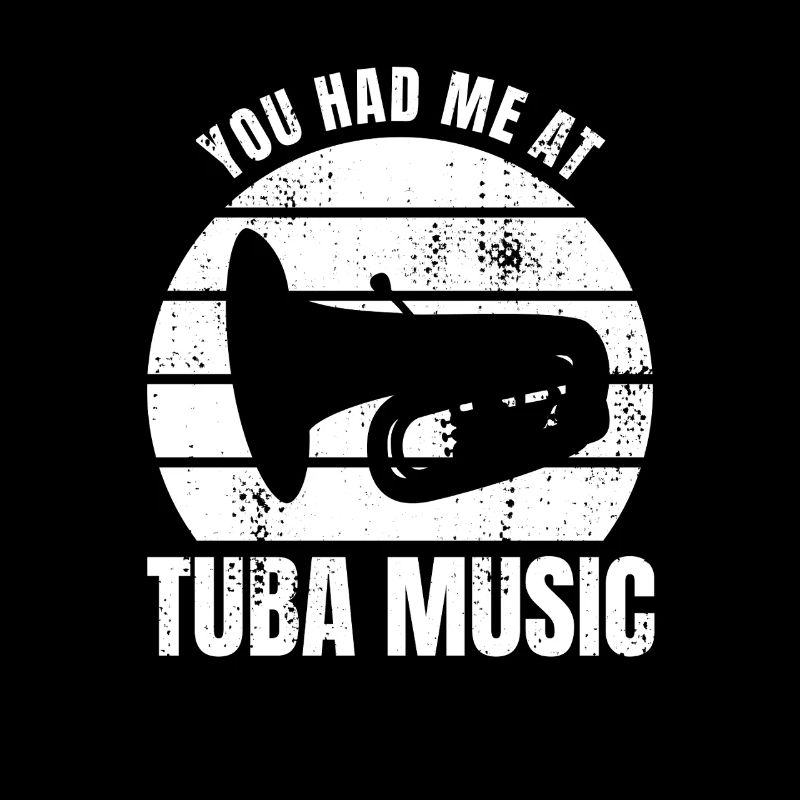 Tuba Player Saying