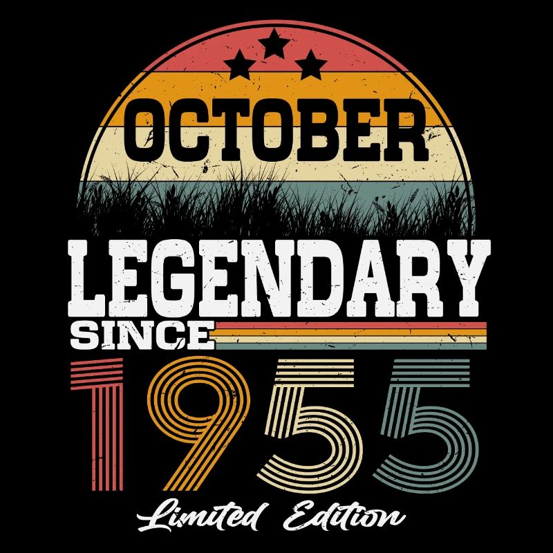 Legends were born in October 1955