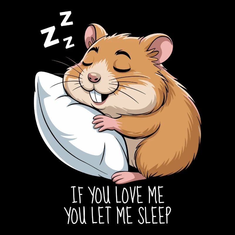 Hamster endormi