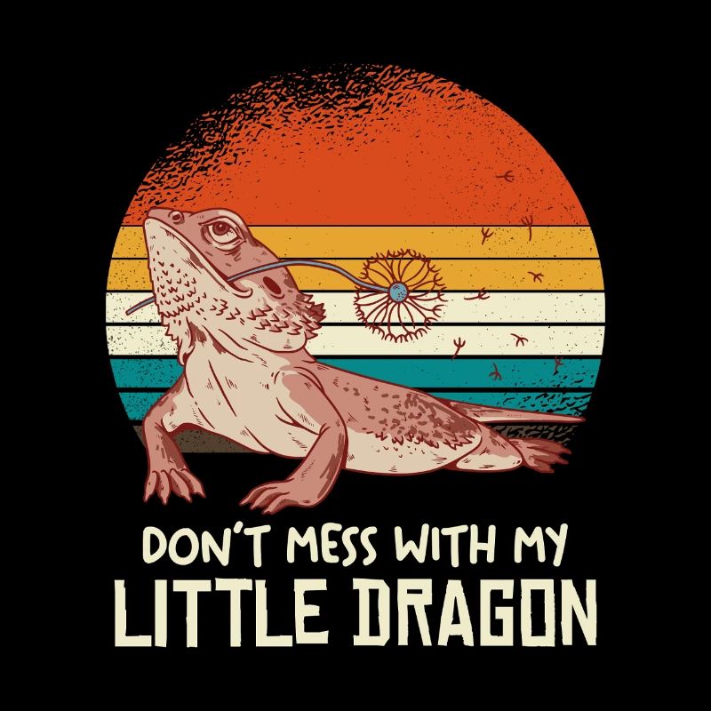 Little Dragon Sticker Doesn't Bother Me