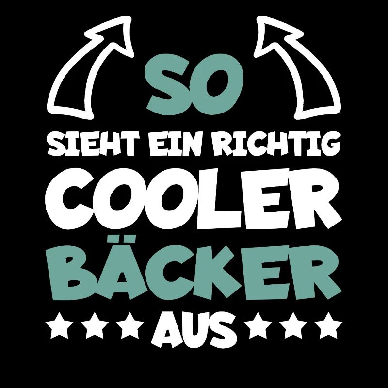 Richtig Cooler Bäcker Lustiger Spruch Geschenk