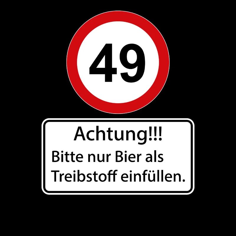 49 Caution only fill beer as fuel