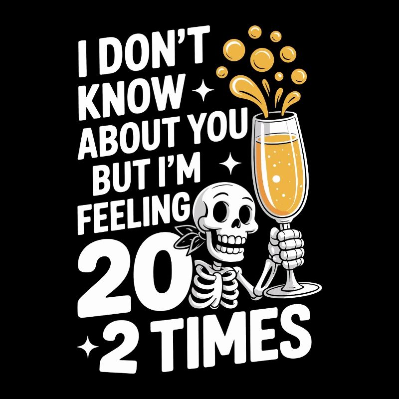 Skeleton Cheers 40e anniversaire