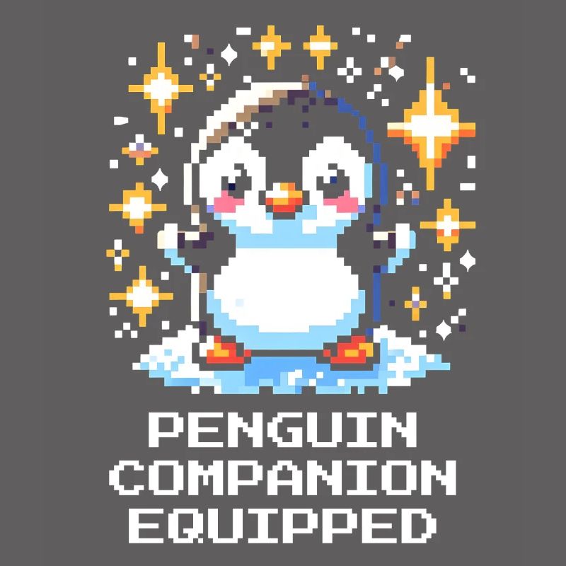 Compagnon pingouin | Compagnon de jeu mignon