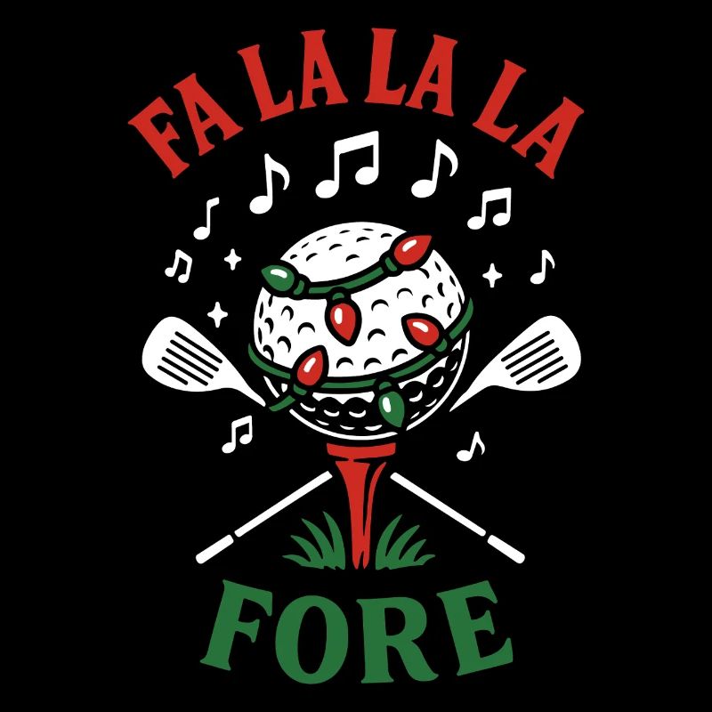 Fa La La La Fore Golf Noël