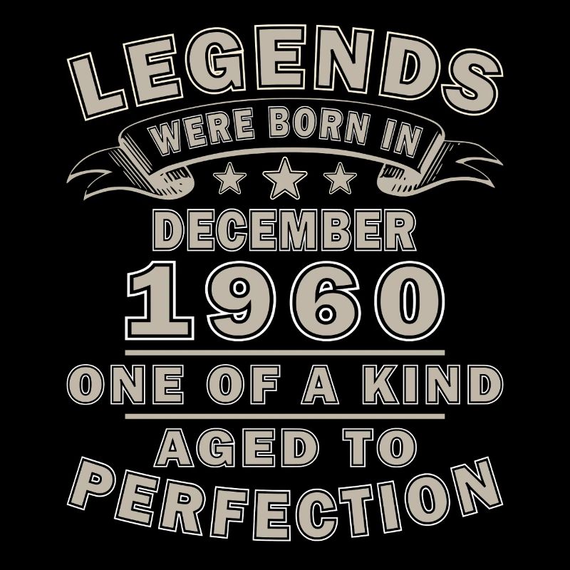 Dezember 1960 Vintage Geburtstag Retro Geschenk