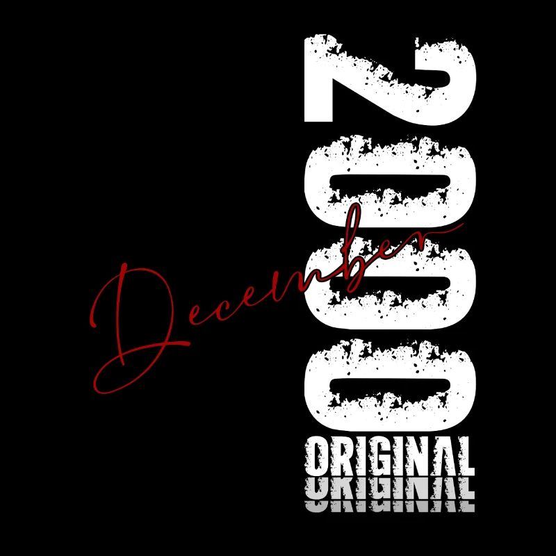 25e anniversaire Original Décembre Année 2000