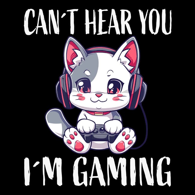 Casques pour chat de jeu