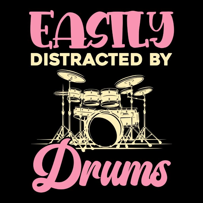 Easily distracted by drums