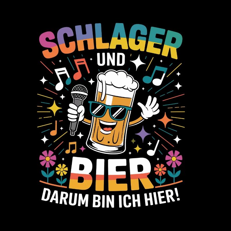 Schlager Beer Fun Graphic