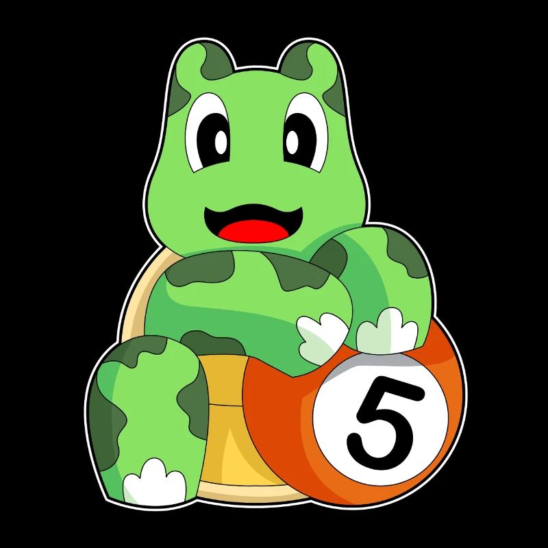 Schildkröte Billiard Objektkugel Sport