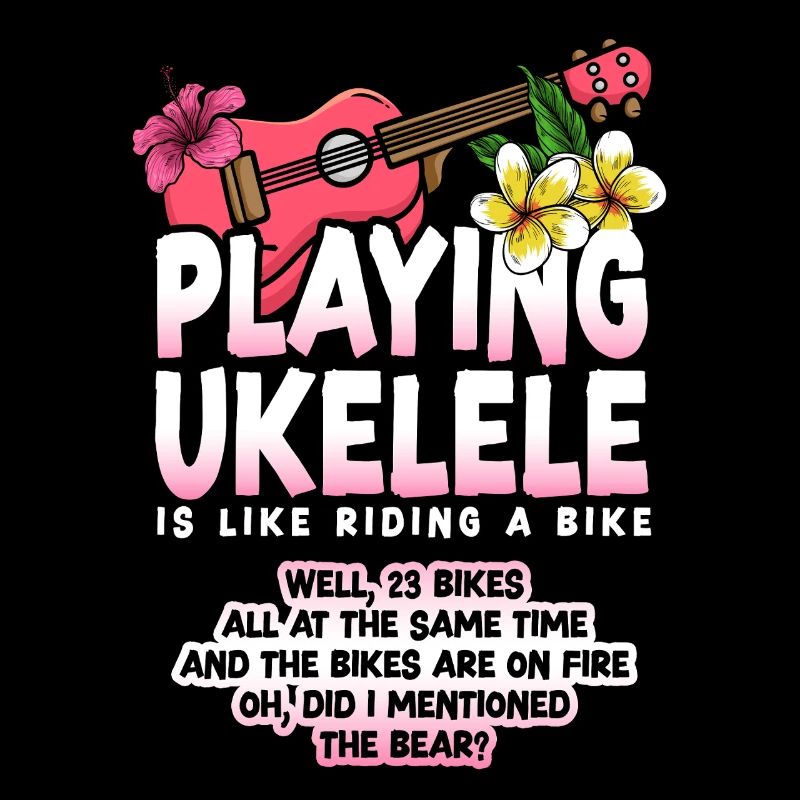 Hawaiian Ukulele Uke Playing