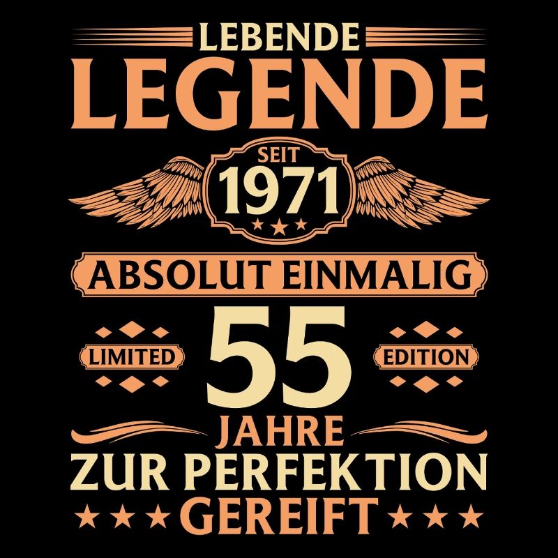 55e anniversaire Absolument unique Né en 1971