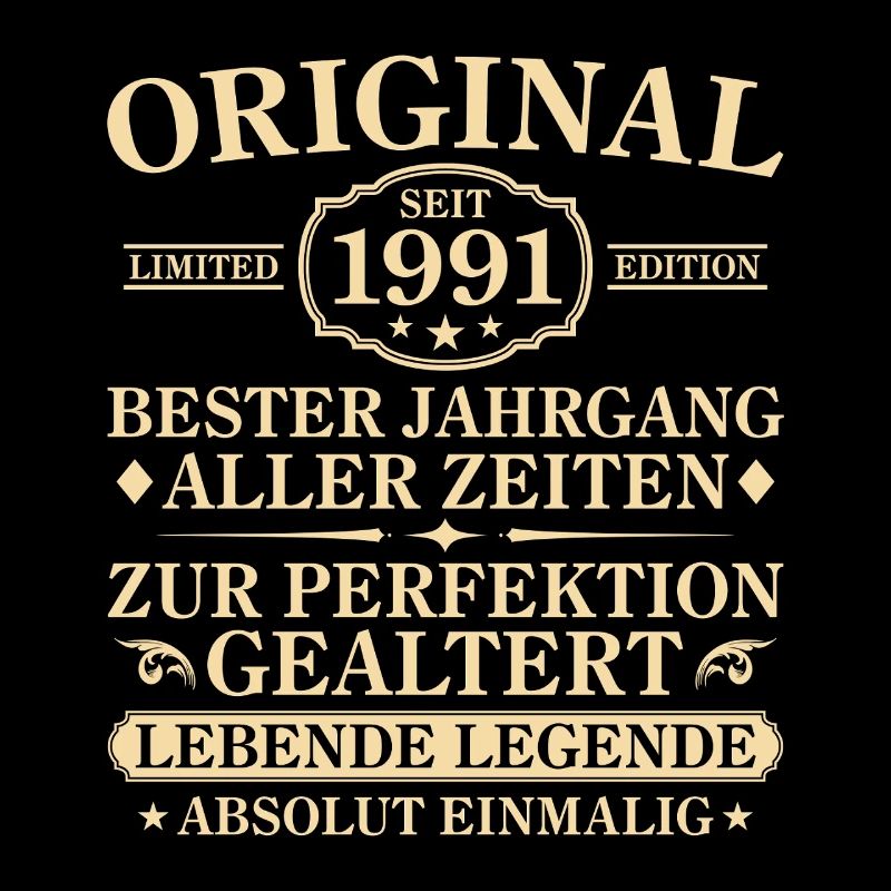 35e anniversaire Millésime 1991 absolument unique