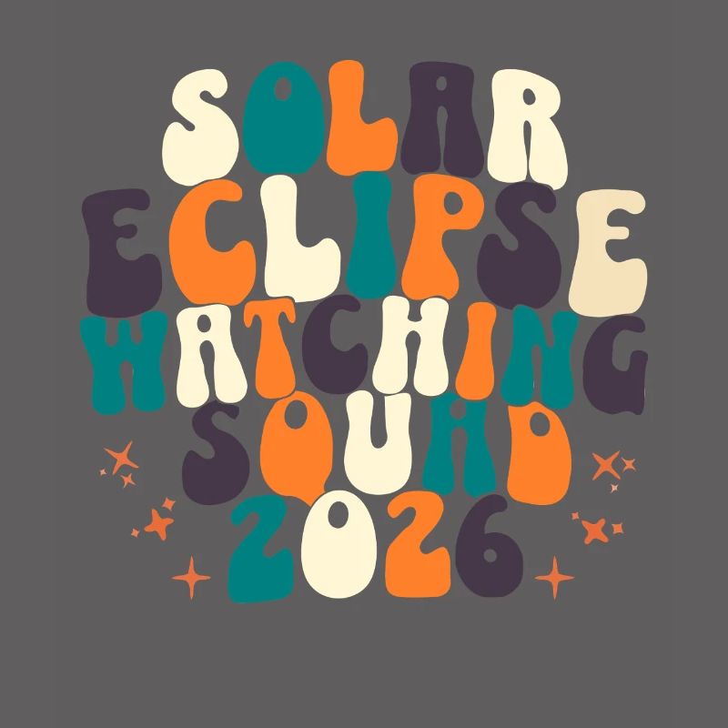 Solar Eclipse Watching Squad 2026