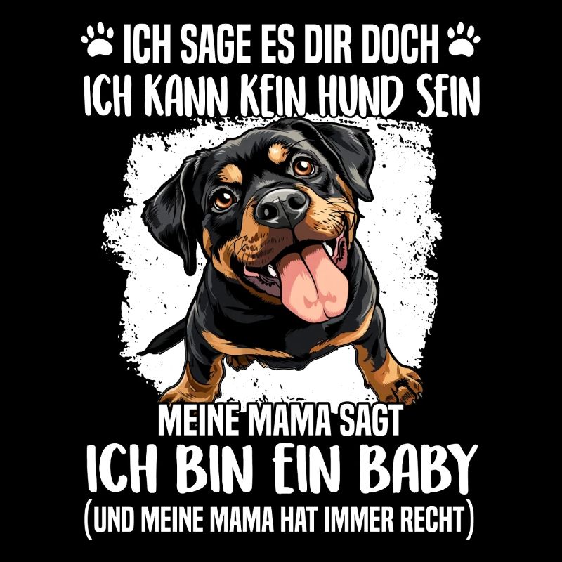 Rottweiler T Gassi Hundehalter Rottweiler Mama
