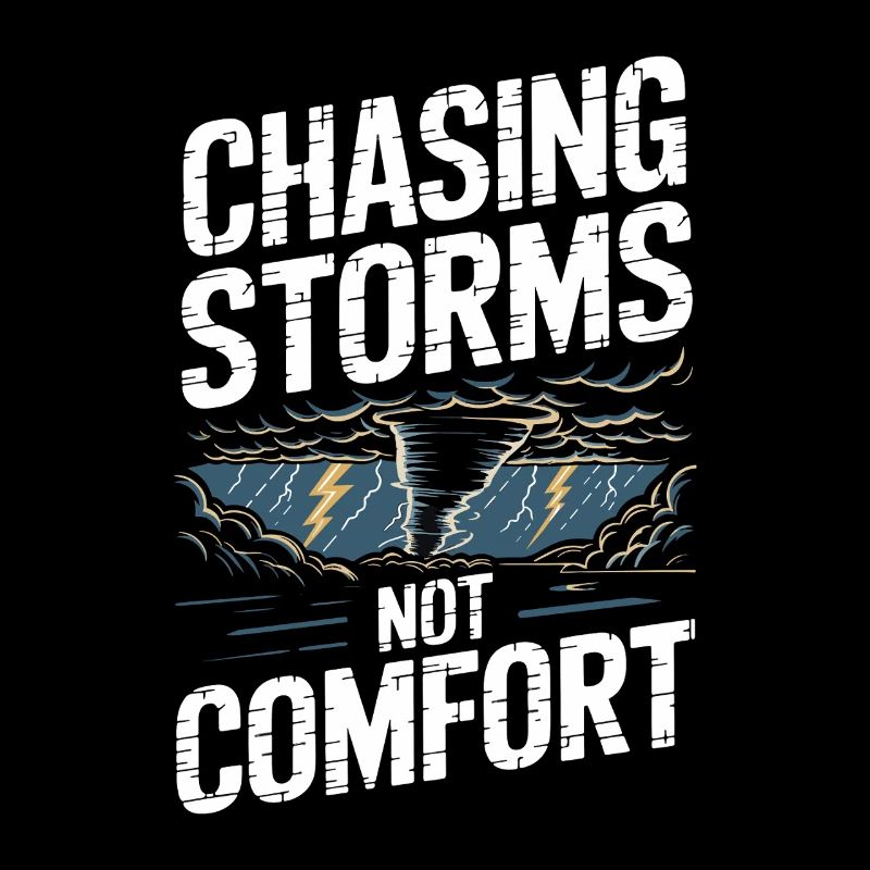 Chasing Storms Not Comfort Storm Chaser Tornado