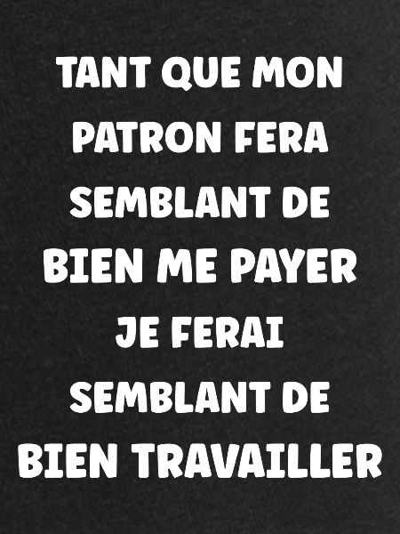 Semblant de travailler