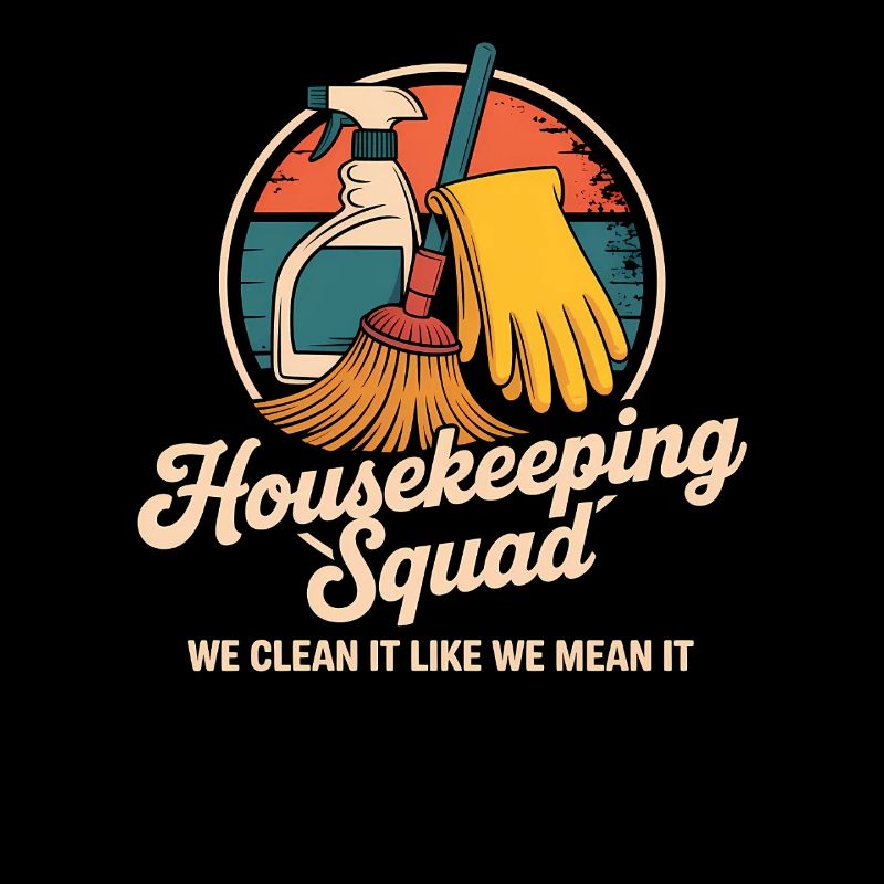 Funny Cleaning Design