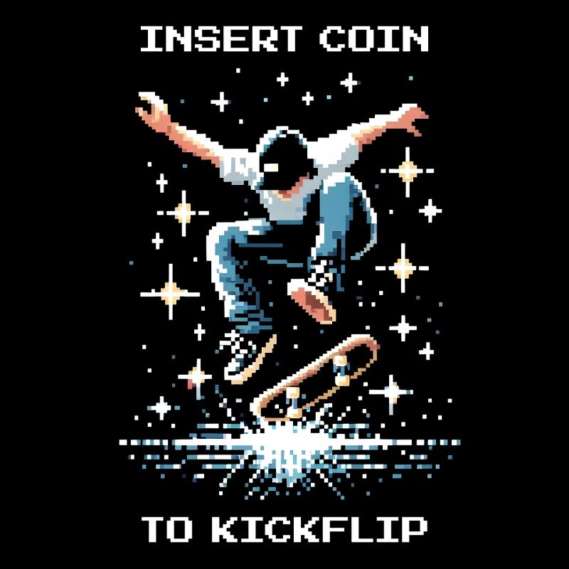 Insert Coin to Kickflip | Skate Trick