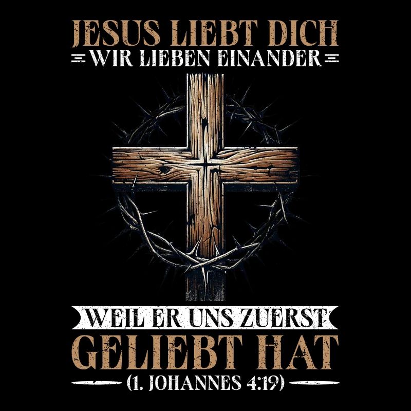 Jesus Liebt Dich Christliches Zitat Bibelstudium