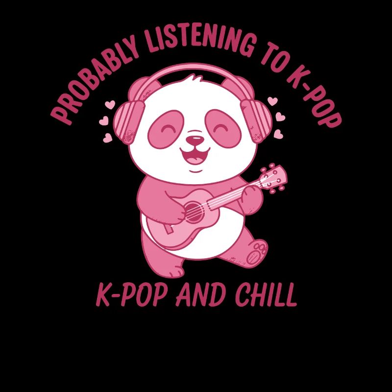 Probablement en train d’écouter de la K-Pop et du Chill Panda