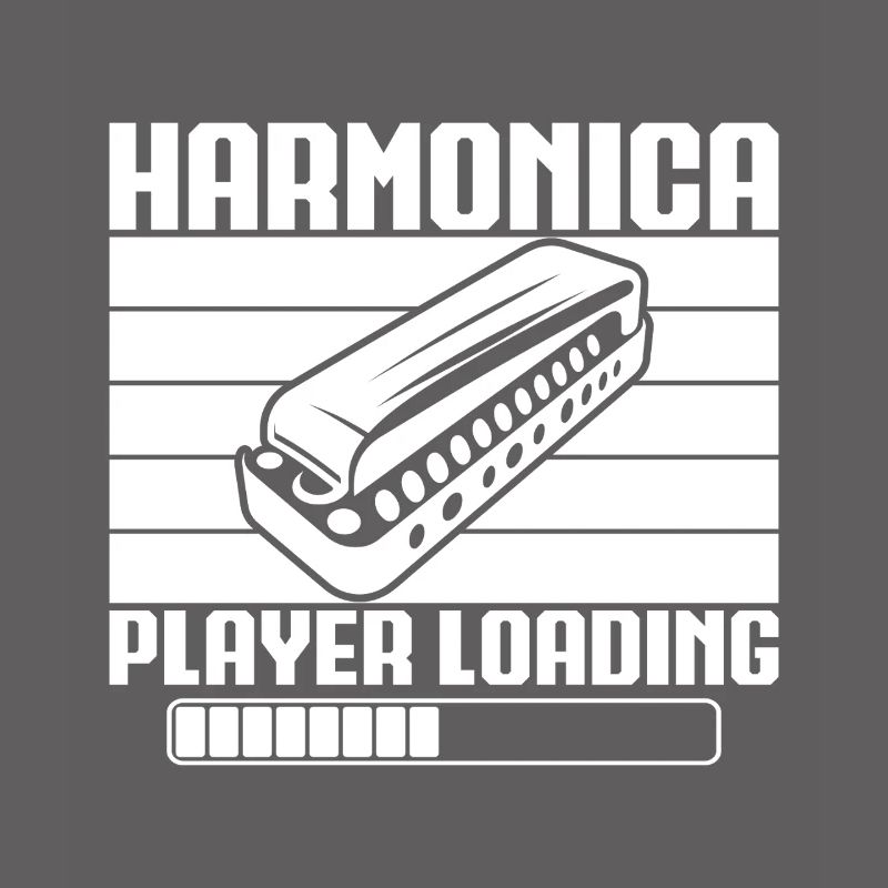 Harmonica Musican Player Loading Harmonica