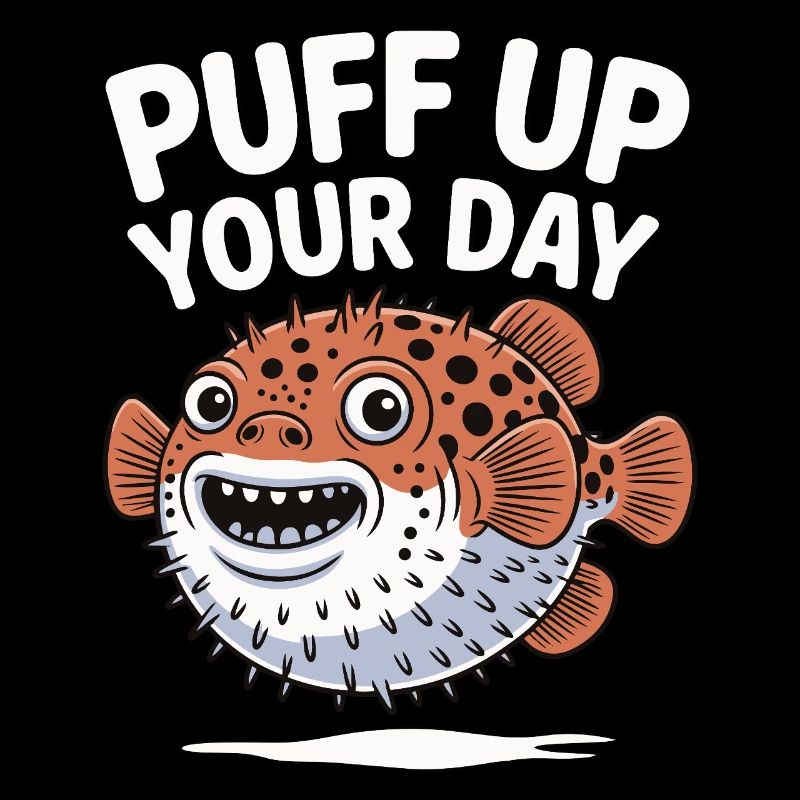 Puff Up Your Day - Puffer Fish Fun