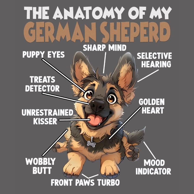 Deutscher Schäferhund Hundehalter Geschenk Gassi T