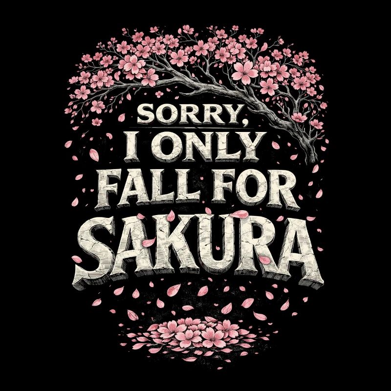 Cherry Blossoms Cherry Blossom I Only Fall For Sakura