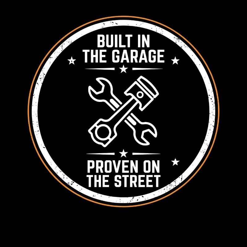 Emblème de tournevis de garage intégré dans le garage