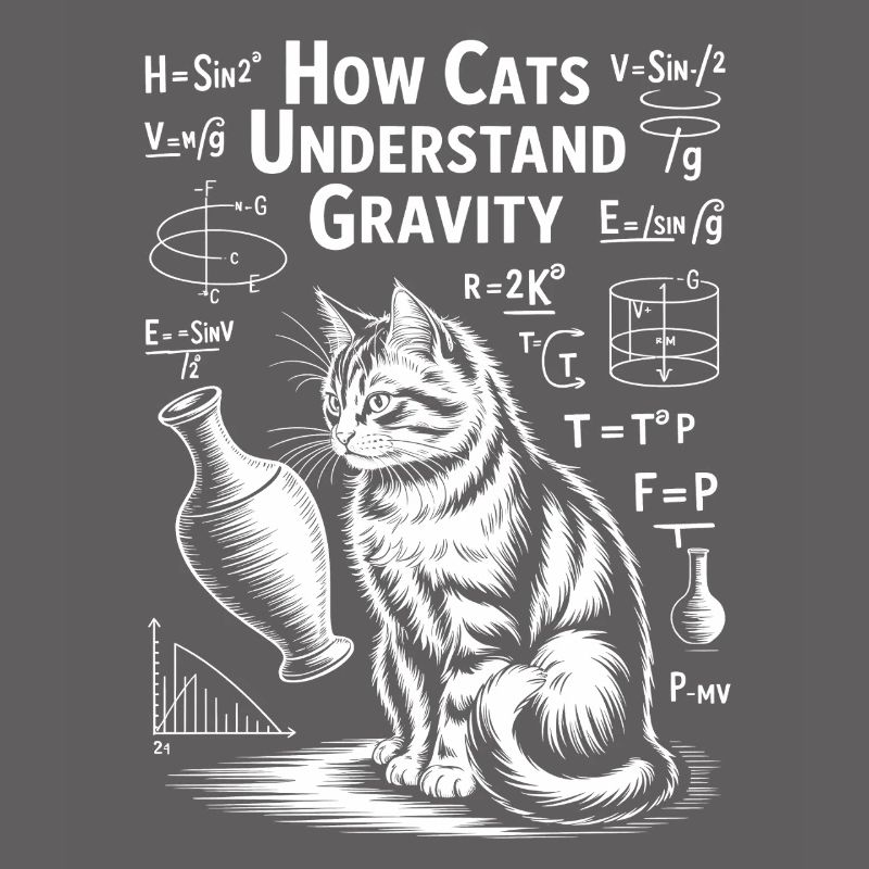 Physics Cats Sayings Math Joke Physics Gift