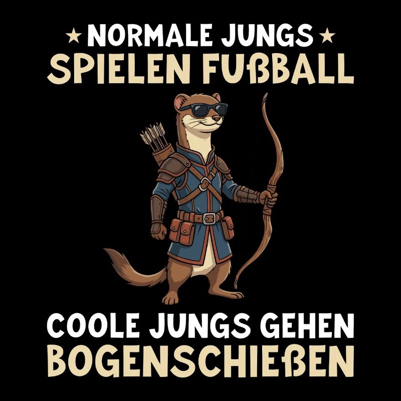 Bogenschießen Jungen Wiesel Bogensport Geschenk